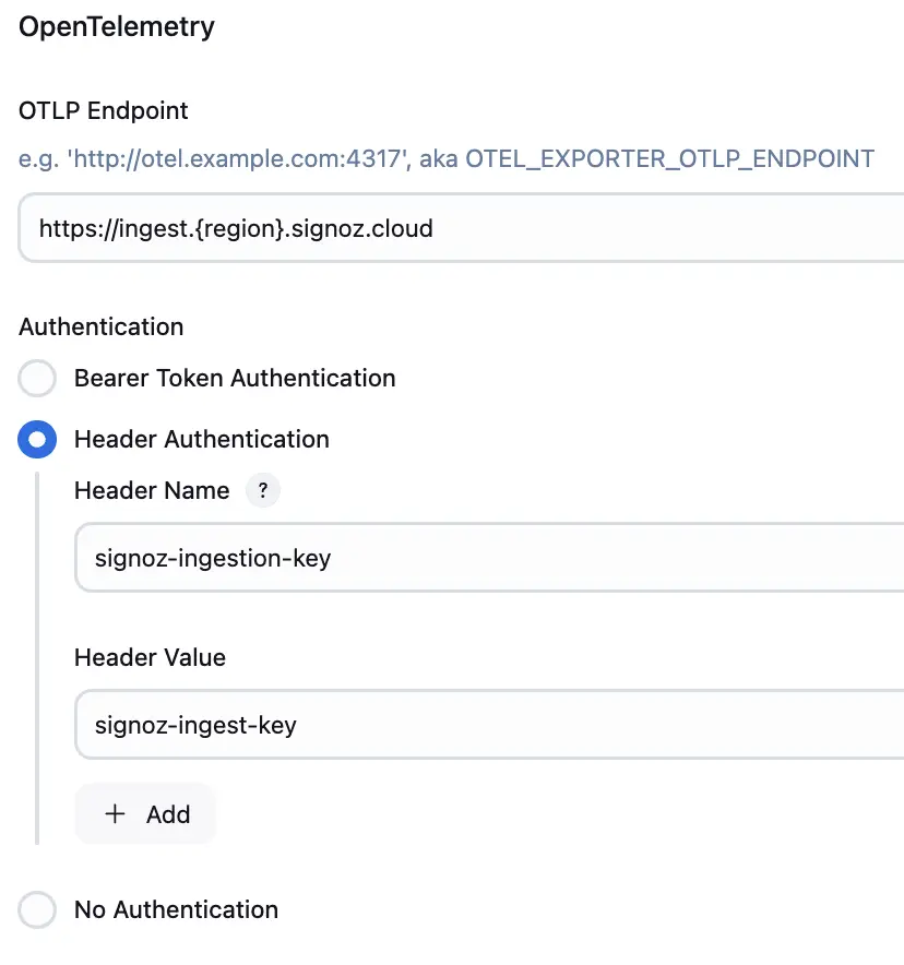 Jenkins OTel plugin configuration for SigNoz cloud